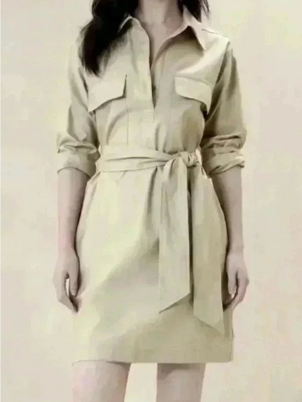 BANANA REPUBLIC TWILL UTILITY
SHIRTDRESS
